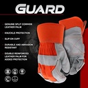 GLOVE DOUBLE LEATHER PALM LRG 