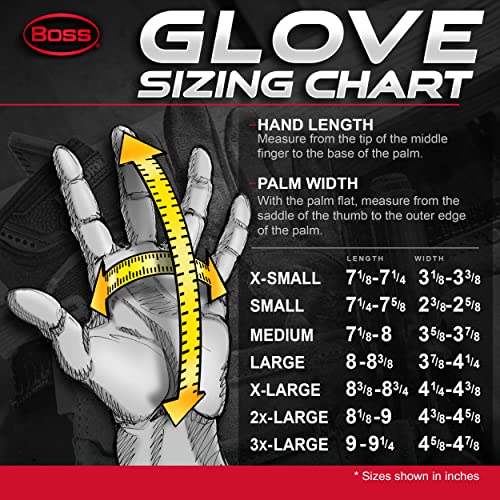 GLOVE DOUBLE LEATHER PALM LRG 