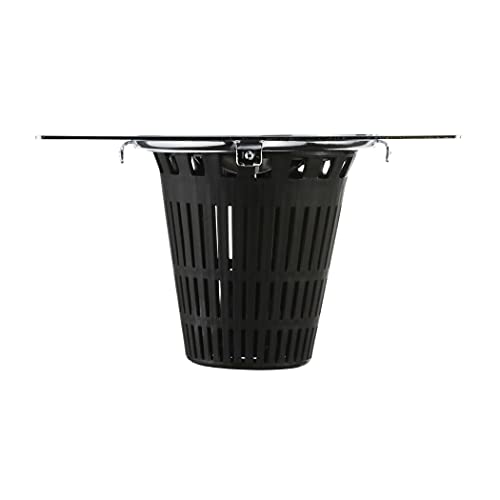 11015 Square Hair Catcher for Shower Drain, Chrome