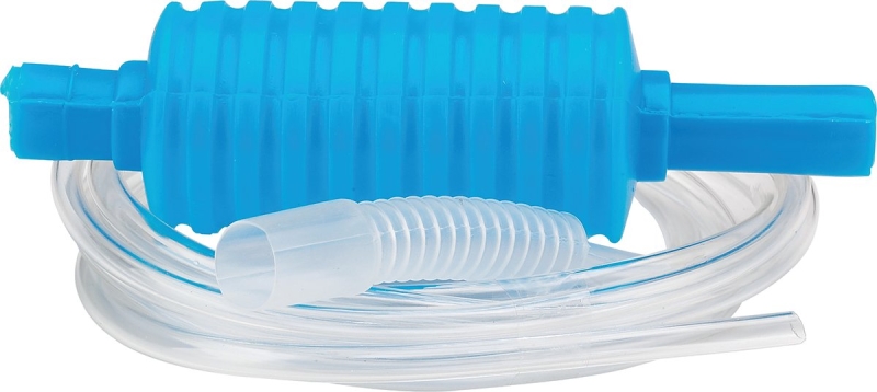 PUMP SIPHON LTDY PLSTC BLUE   