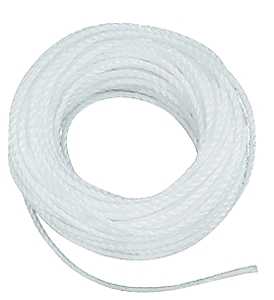 ROPE NYLON WHITE 1/4IN X 100FT
