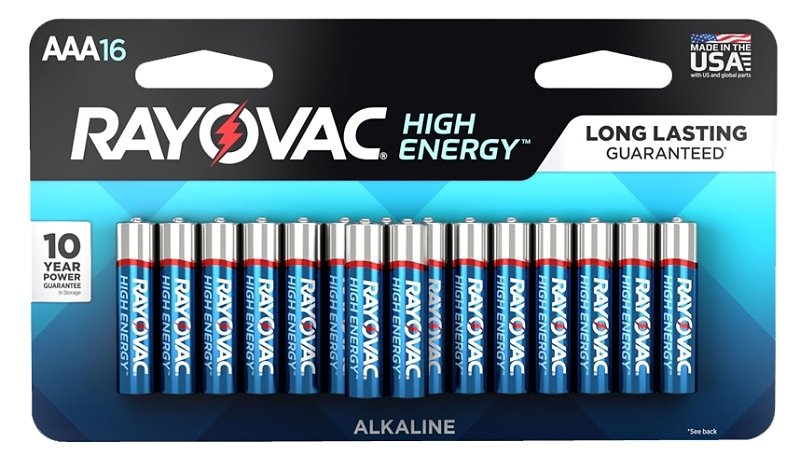 BATTERY ALK AAA 1100MAH 16PK  