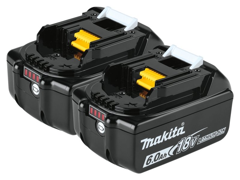 [1420736] BATTERY 6.0AH LXT 18V 2PK     