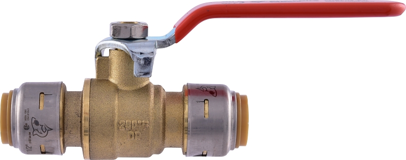 VALVE BALL PSH-FIT RT LF 1/2IN