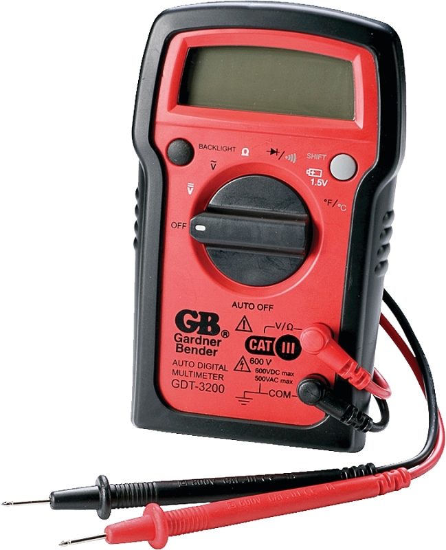 MULTIMETER DIG AUTO 7RNGE/FUNC