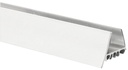 DOOR SWEEP/STOP SLD-ON WHITE  