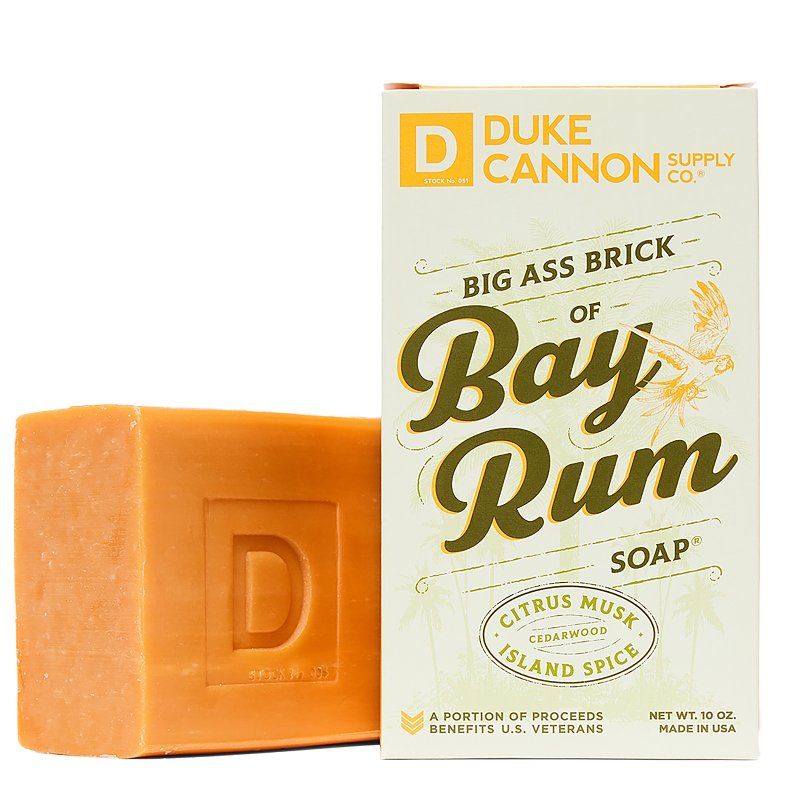 SOAP BAY RUM 10OZ             