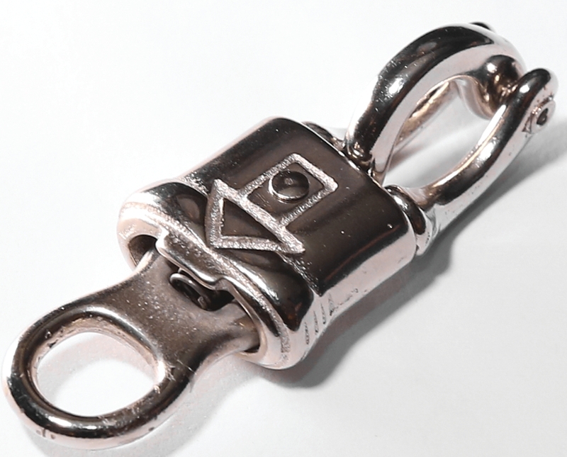 PANIC SNAP NCKL RND RIGID 1/2 