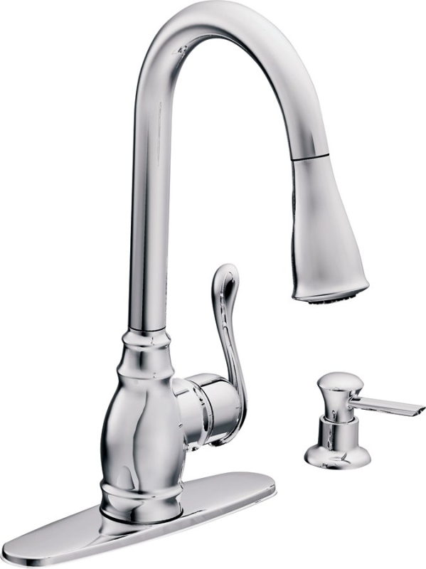 KITCHEN FAUCET SNGL PULLDWN SS
