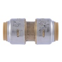 COUPLING PUSH BRASS 1/2X1/2IN 