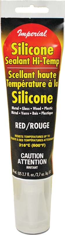 SEALANT SILICONE 2.7OZ RED    