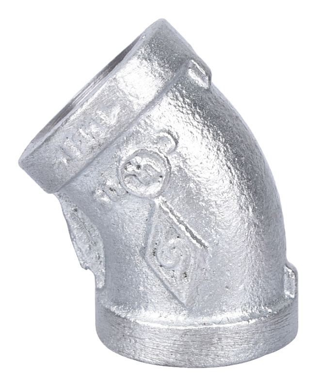 ELBOW 45DEG GALV 1/2          