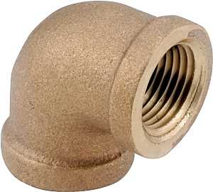 ELBOW BRASS 90DEG IPT 1/2     