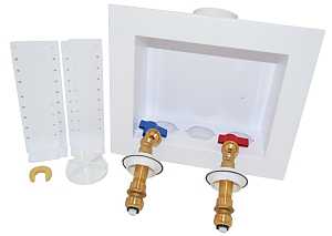WASHER OUTLET BOX 1/4 TURN    