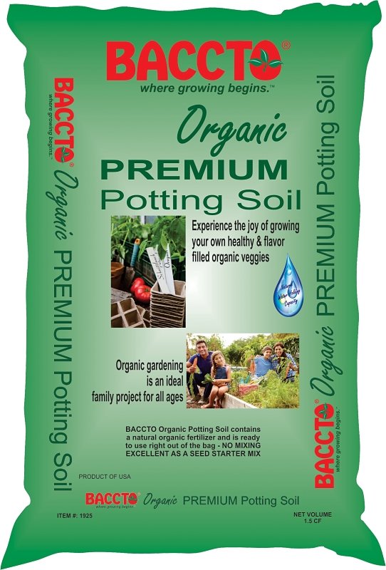 SOIL POTTING ORGANIC 1.5CF    
