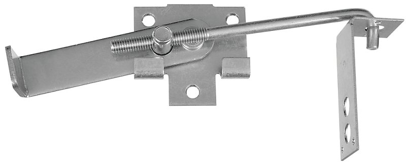 [4008306] JAMB LATCH BARN DOOR STL ZINC 