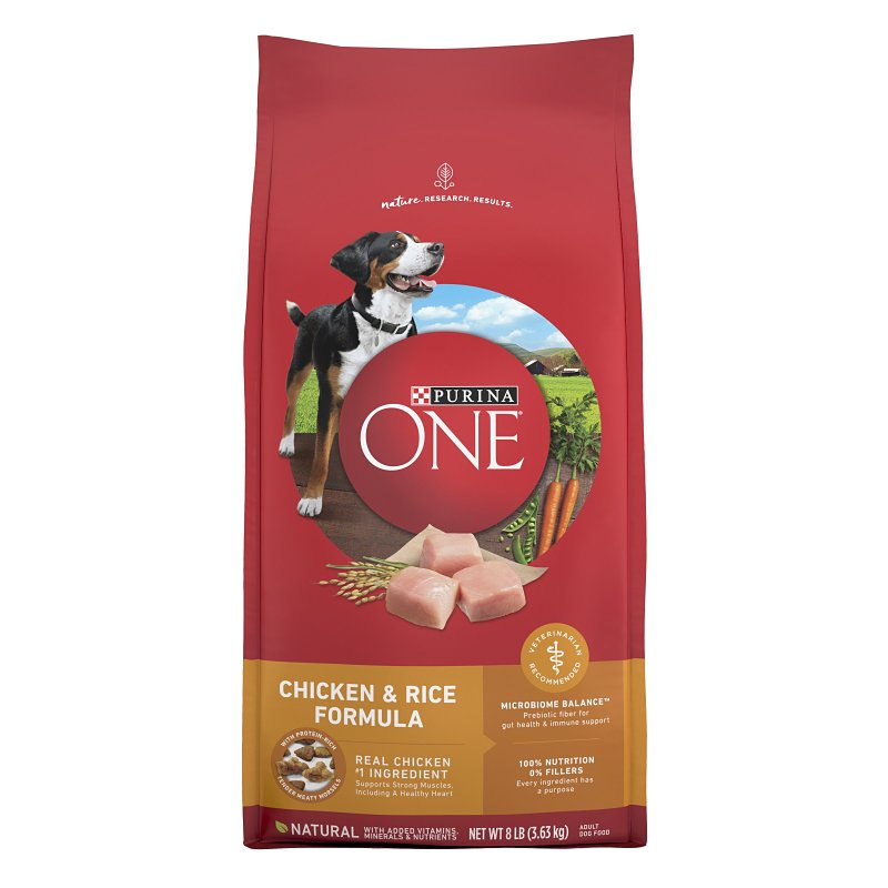 DOG FOOD CHICKEN & RICE 8LB   