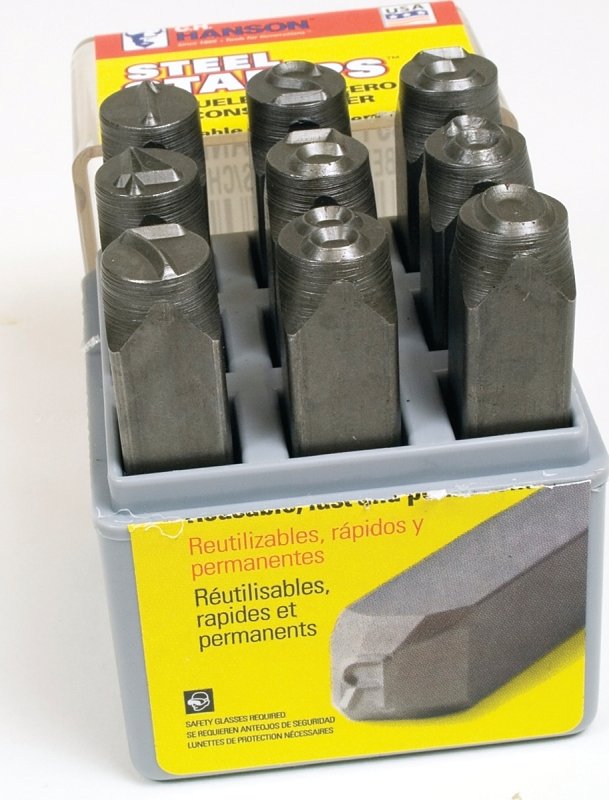 [5499397] STAMP NUMBER KIT 1/8IN STEEL  