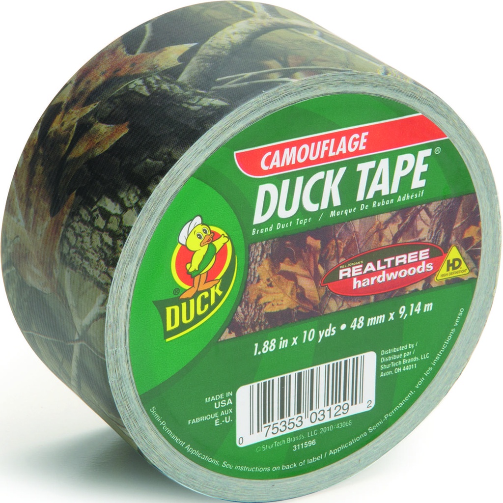 TAPE DUCT REAL WOODS CAMO 10YD