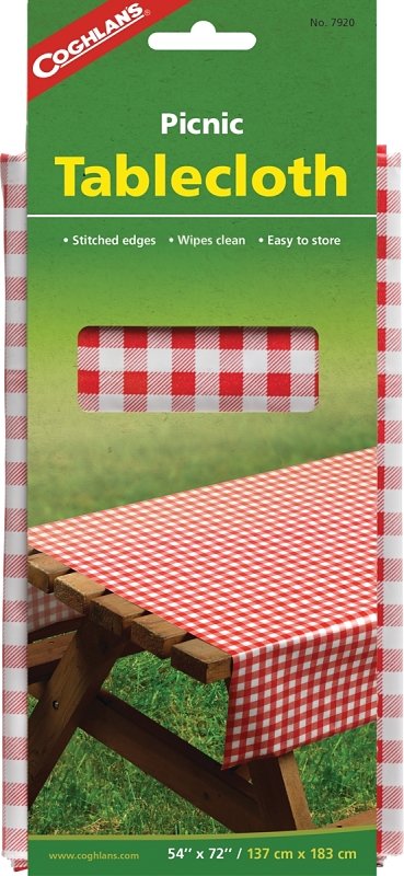 [2660017] TABLECLOTH PICNC VINYL 54X72IN