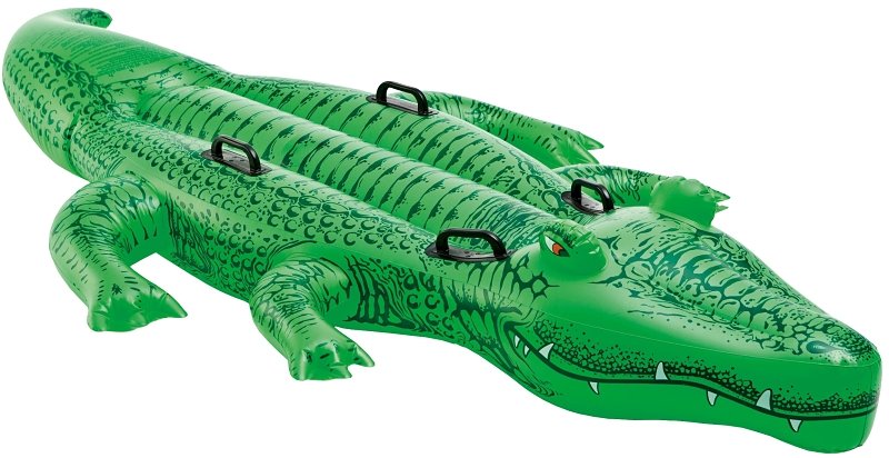 [7454820] MAT FLOATING GIANT GATOR 84X50