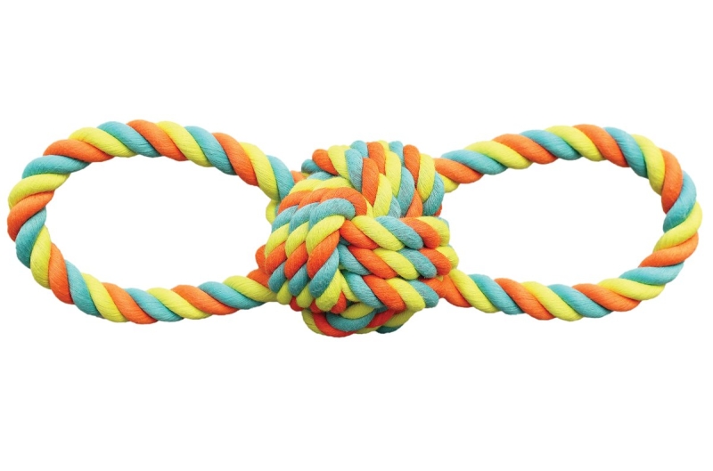 TOY PET ROPE BALL/TPR         