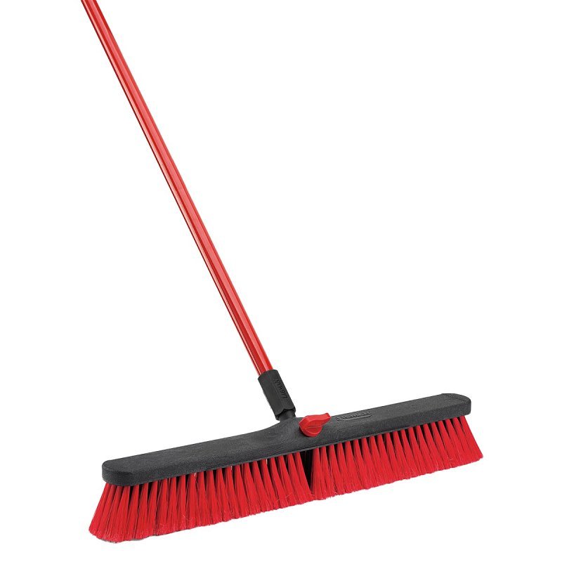 BROOM PUSH MULTI-SURFACE 24IN 