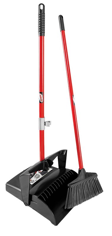 LOBBY BROOM&DST PAN OPN-LID ST