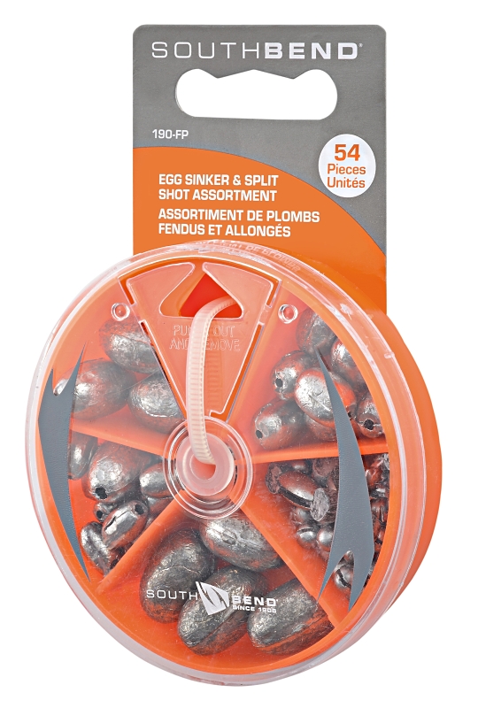 EGG SINKER & SPLIT SHOT ASSTM 