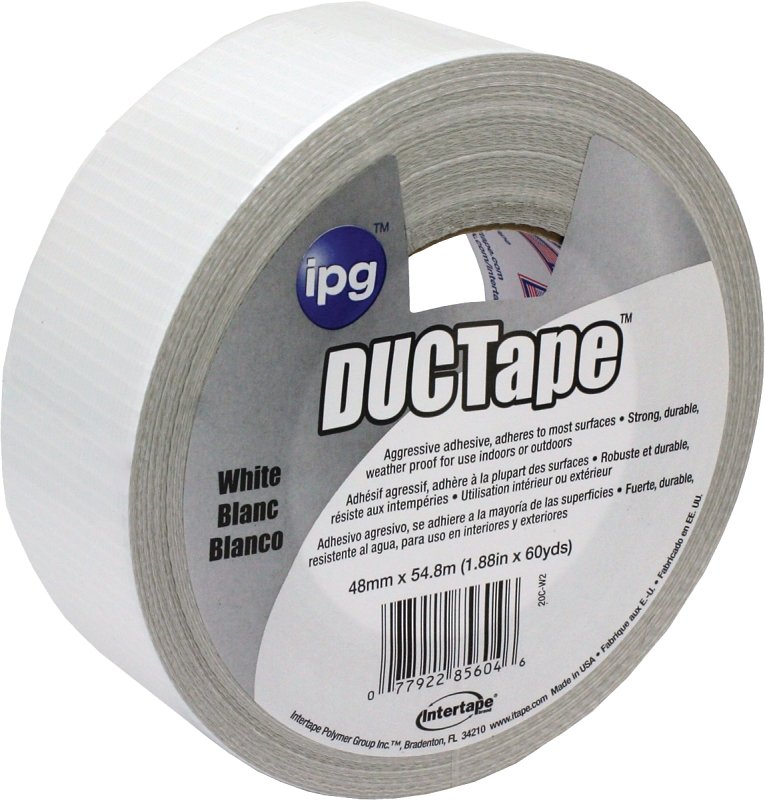 TAPE DUCT WHITE 1.88INX60YD   
