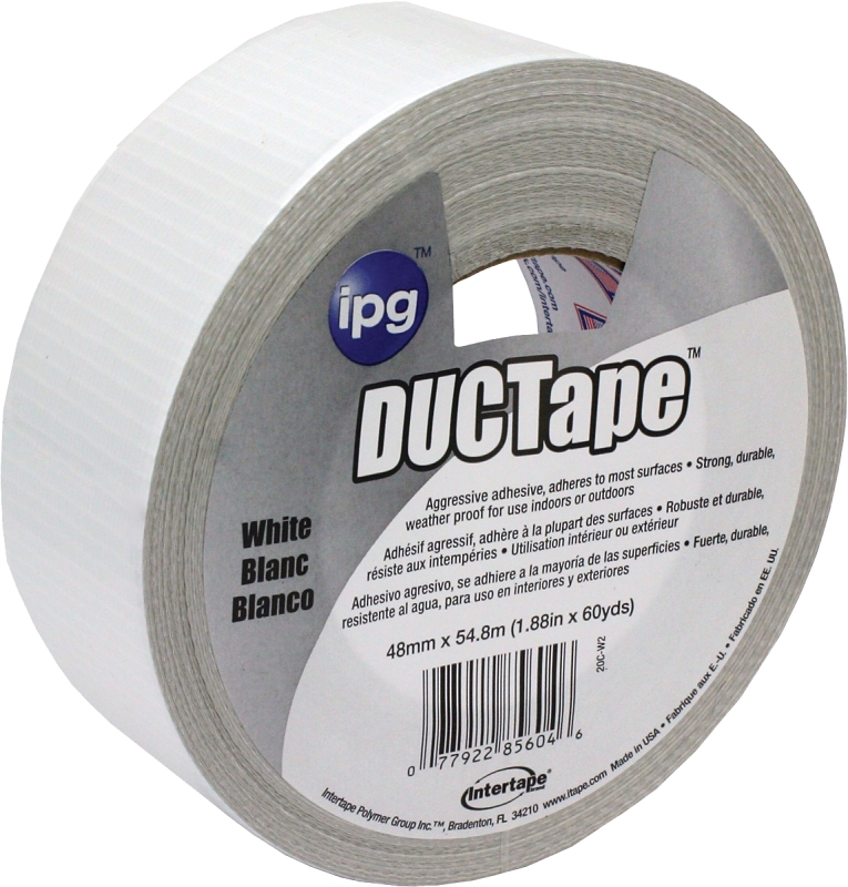 TAPE DUCT WHITE 1.88INX60YD   
