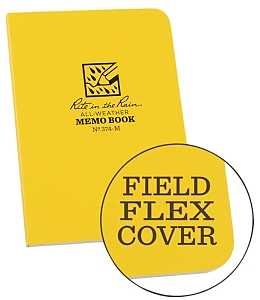 MEMOBK W/FLD-FLX CVR 3-1/2X5IN