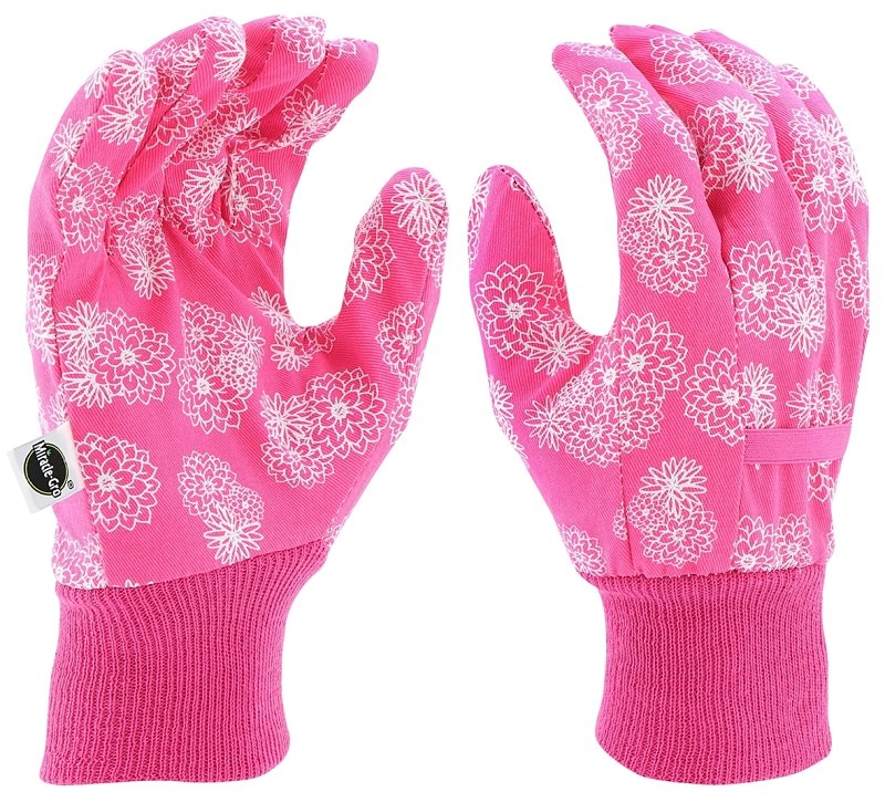 GLOVE CANVAS PRINTD WOMENS M/L