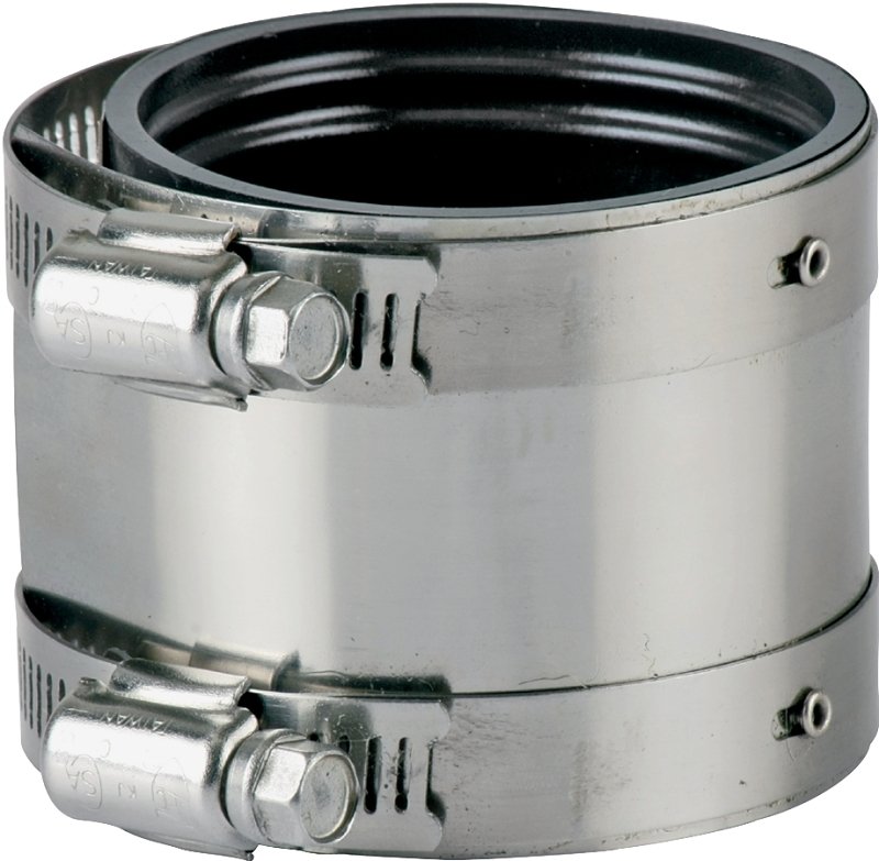 COUPLING NO HUB SHIELDED 4IN  