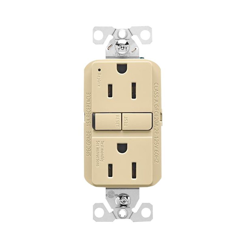 GF15V RECEPTACLE GFCI 15A 125V