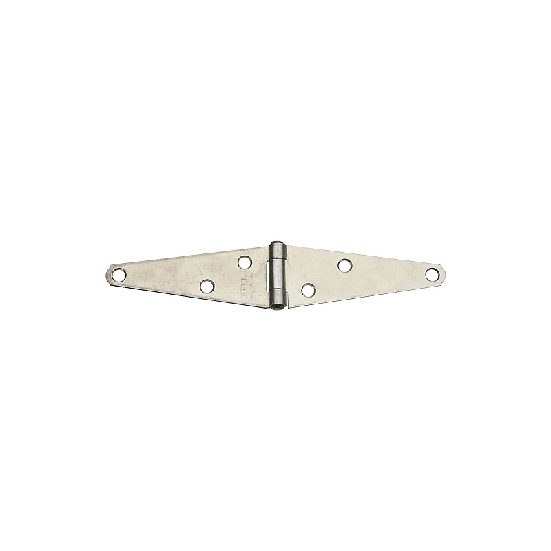 HINGE STRAP ZINC PLATED 4IN   