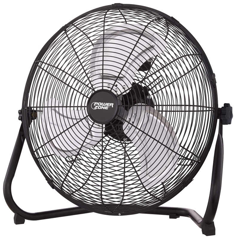 FAN FLOOR 3-SPEED 20IN BLACK  