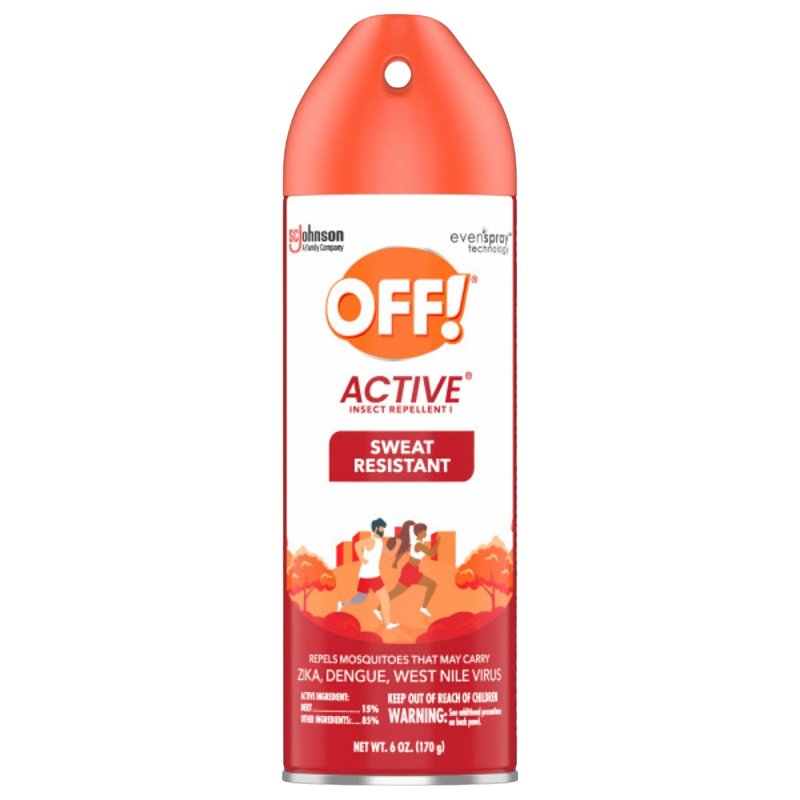 REPELLENT OFF ACTIVE 6OZ      