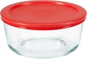 BOWL STORAGE ROUND GLASS 4CUP 
