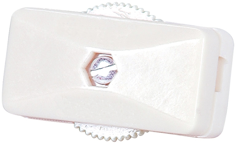 SWITCH CORD WHITE 3A 120V     