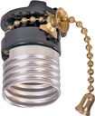 LAMPHOLDER INTERIOR PULL CHAIN
