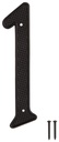 HOUSE NUMBER 1 BLACK 4IN      