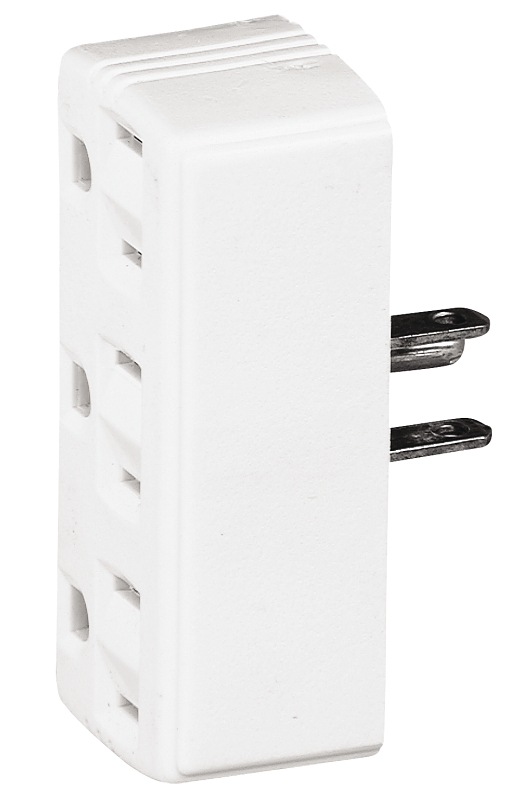 [6744163] TAP OUTLET 3 WHT 15A 125V     