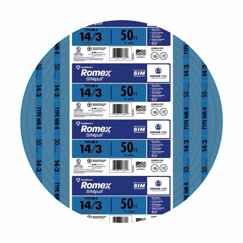 [6998728] WIRE BUILD 14/3NM WGX50 FT 15A