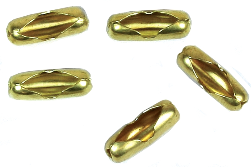 CONNECTOR CHAIN NO 6 BRASS    