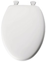 TOILET SEAT ELONG WOOD WHITE  