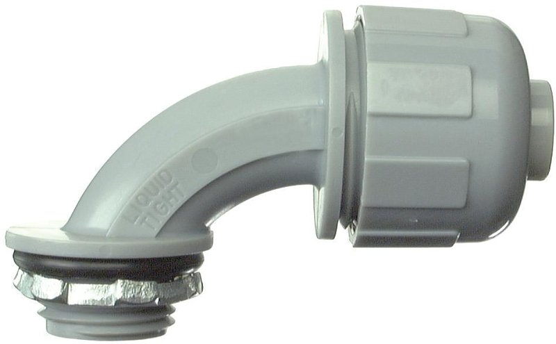 CONNECTOR CNDT NYLON 90D 1/2IN