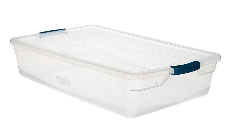 [2815702] TOTE STOR LATCHING CLEAR 41QT 