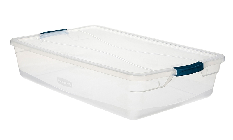 TOTE STOR LATCHING CLEAR 41QT 