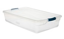 TOTE STOR LATCHING CLEAR 41QT 